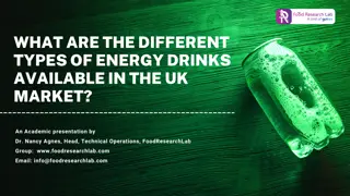 What are the different types of energy drinks available in the UK market