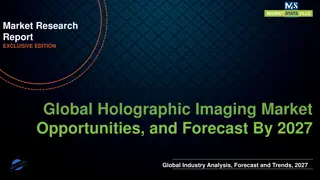 Holographic Imaging Market will reach at a CAGR of 35.9% from to 2027