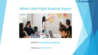 White Label Flight Booking Engine