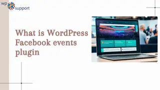How to add a Wordpress Facebook events plugin to the website