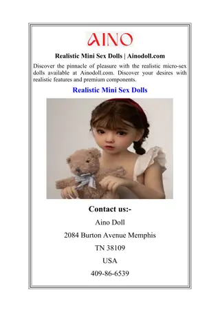 Realistic Mini Sex Dolls  Ainodoll.com