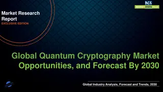 Quantum Cryptography Market will reach at a CAGR of 18.9% from to 2030