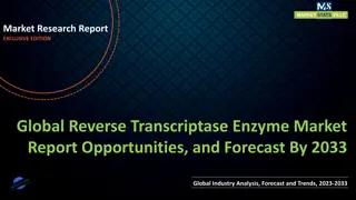 Reverse Transcriptase Enzyme Market Report Opportunities, and Forecast By 2033