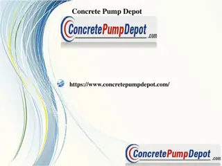 Used Alliance Concrete Pumps, concretepumpdepot