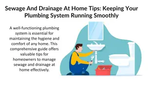 Sewage And Drainage At Home Tips: Keeping Your Plumbing System Running Smoothly