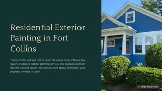 Residential Exterior Painting in Fort Collins