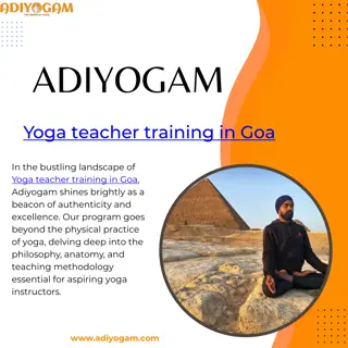 Testimonials from Graduates of Adiyogam's Yoga Teacher Training in Goa