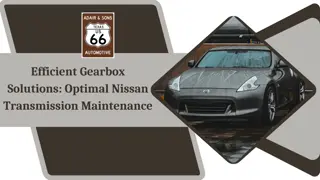 Efficient Gearbox Solutions Optimal Nissan Transmission Maintenance