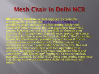 Mesh Chair in Delhi NCR - Bloomsbury Furniture