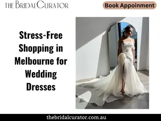 Stress-Free Shopping in Melbourne for Wedding Dresses