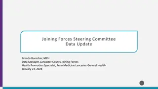 Lancaster County Joining Forces Steering Committee Data Update