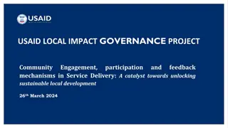 USAID LOCAL IMPACT GOVERNANCE PROJECT