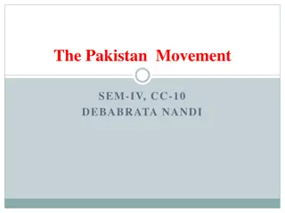 The Pakistan Movement