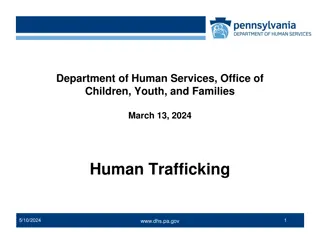 Addressing Human Trafficking and Discrimination in Children, Youth, and Families Services