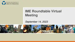 IME Roundtable Virtual Meeting