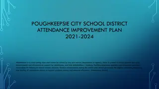 POUGHKEEPSIE CITY SCHOOL DISTRICT ATTENDANCE IMPROVEMENT PLAN  2021-2024