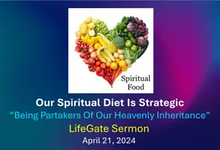 Nourishing Insights: Spiritual Diet and Transformation
