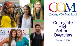 Overview of Collegiate High School: Preparing Students for College Success