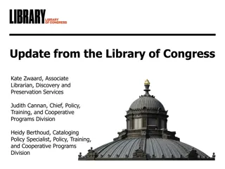 Update from the Library of Congress on Indigenous Peoples' Land Acknowledgment and Terminology Challenges