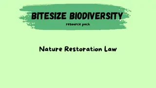 Understanding and Advocating for Nature Restoration Law in the EU