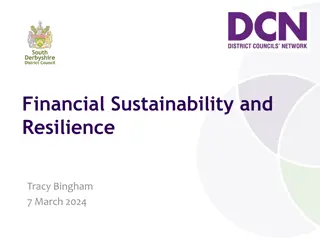 Financial Sustainability and Resilience Overview