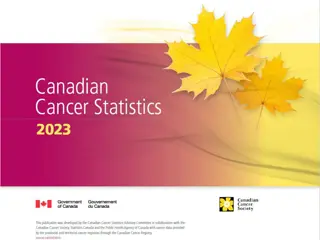 Canadian Cancer Statistics 2023 Overview