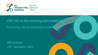 CSO role in the evolving data landscape