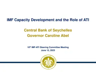 Seychelles Central Bank Governor's Experience with IMF-ATI Capacity Development