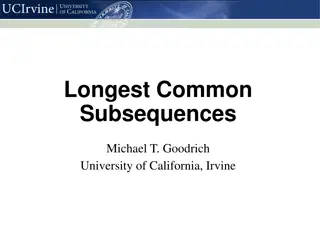 Understanding Longest Common Subsequences in Bioinformatics