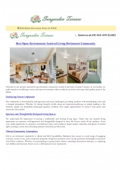 Best open environment Assisted Living Retirement community - Sungarden Terrace