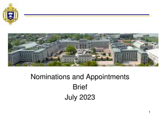 Understanding Nominations and Appointments Process for Naval Academy Applications