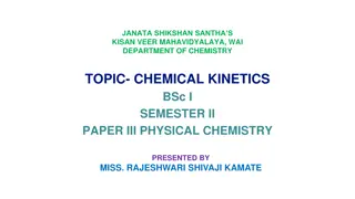 Chemical Kinetics: Understanding Reaction Rates and Factors