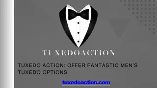 Tuxedo Action Offer Fantastic Mens Tuxedo Options