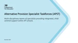 Enhancing Support for Children in Alternative Provision Schools through APST Taskforces