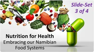 Embracing Namibian Food Systems for Health and Nutrition