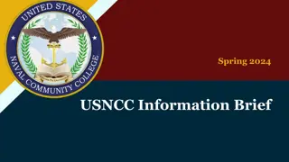 USNCC Information Brief