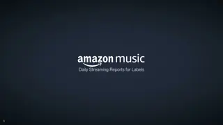 Amazon Streaming Services Daily Reports Overview