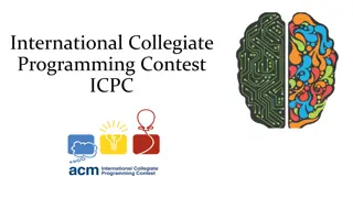 International Collegiate Programming Contest (ICPC) Overview and Rules