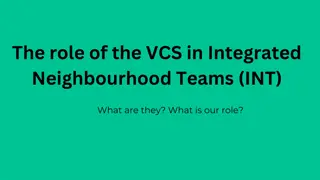 Enhancing Collaboration in Integrated Neighbourhood Teams (INT)
