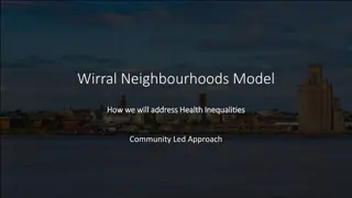 Addressing Health Inequalities with Wirral Neighbourhoods Model