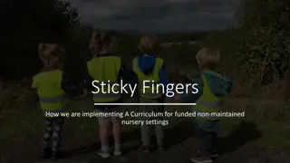 Implementing a Curriculum for Funded Nursery Settings