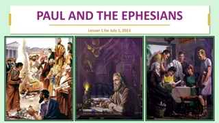 The Impact of Paul's Preaching in Ephesus