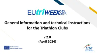 Triathlon Club Project Activities Overview April 2024