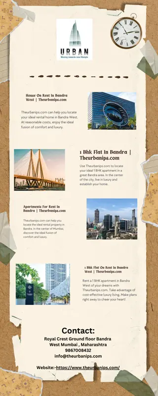 Apartments For Rent In Bandra | Theurbanips.com