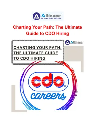 Charting Your Path: The Ultimate Guide to CDO Hiring