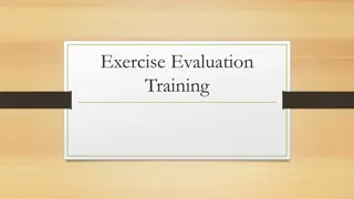 Exercise Evaluation Training