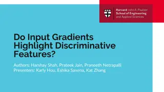 Do Input Gradients Highlight Discriminative Features?
