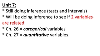 Understanding Inference Tests and Chi-Square Analysis