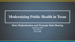 Modernizing Public Health in Texas