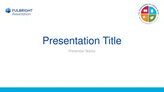 Presentation Title